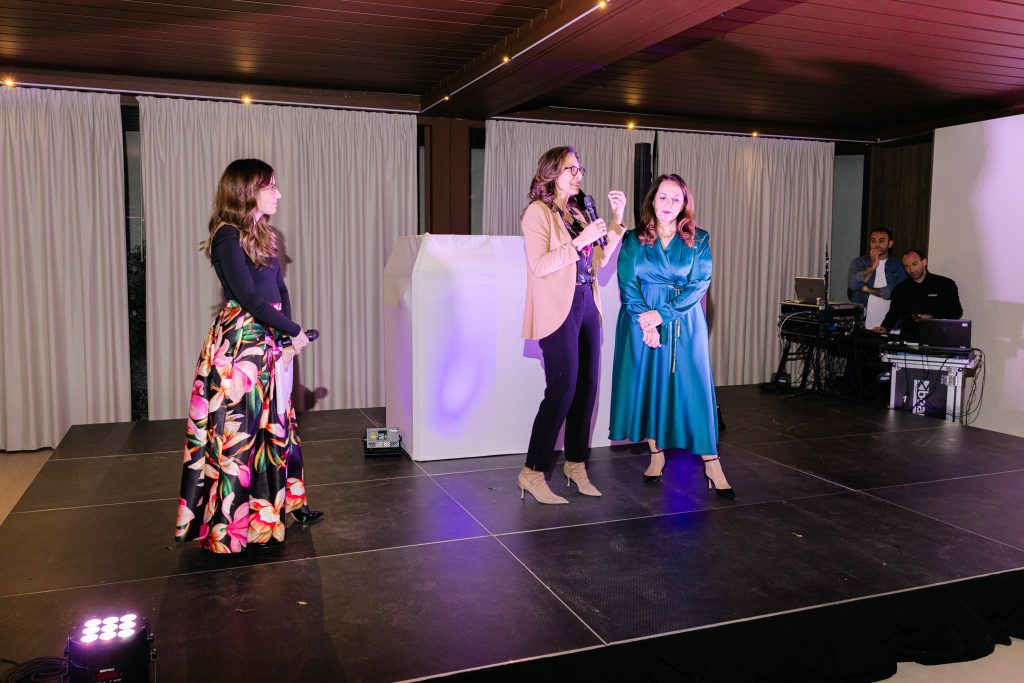 Paola Pizzo, Michela Cannatella e Patrizia di Dio durante l'evento let's celebrate the wedding industry 2025