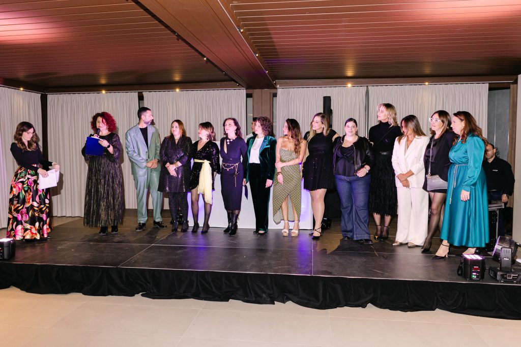 In questa foto i componenti dell'associazione wedding planner palermo durante l'evento let's celebrate the wedding industry 2025 palermo