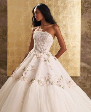 Abiti da sposa Ines Di Santo 2026, l’Art Nouveau incrontra la moda Bridal