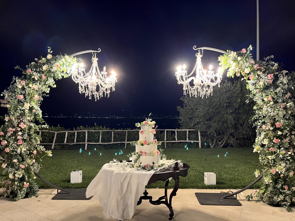 Un allestimento della wedding planner paola canale