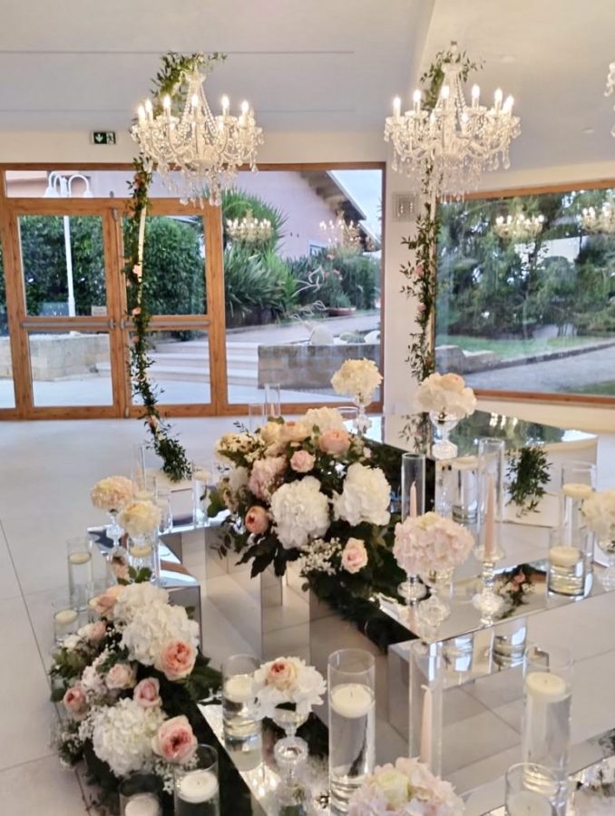 Un allestimento della wedding planner paola canale
