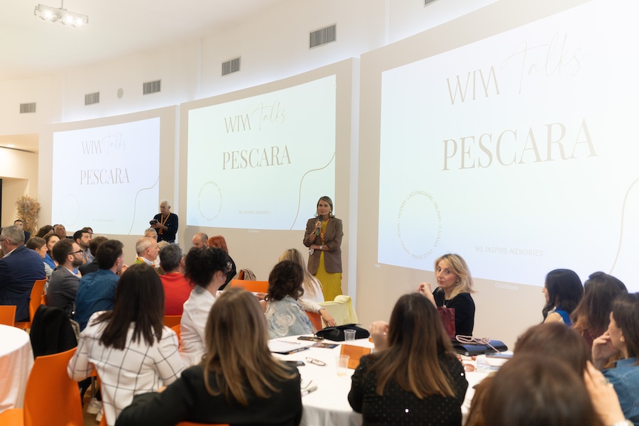 In questa foto un momento del WIM Talk Pescara 2025