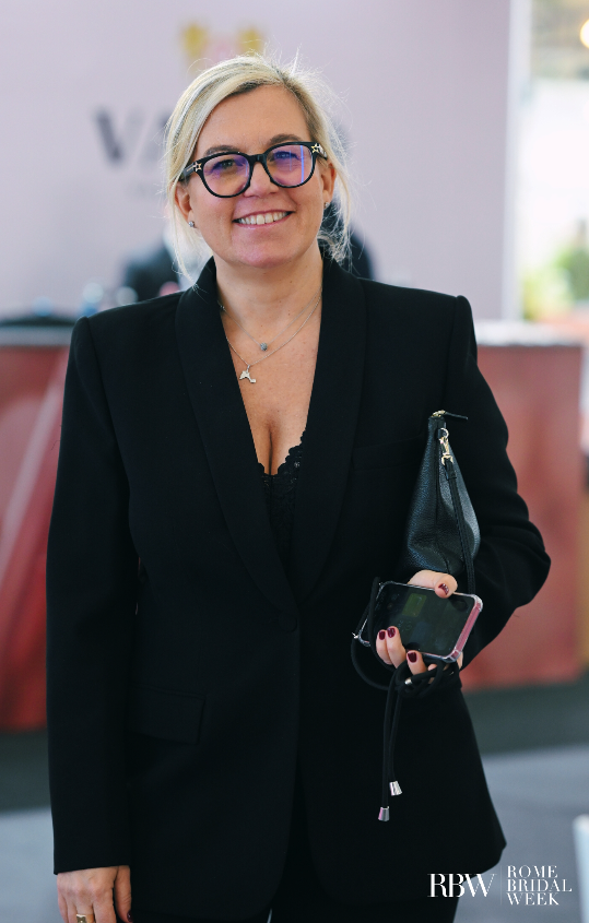 In questa immagine un ritratto di Elena Colonna, Event director di Rome Bridal Week