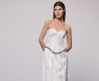 Megan McKenna sposa Oliver Burke, nozze da fiaba con due abiti couture Peter Langner