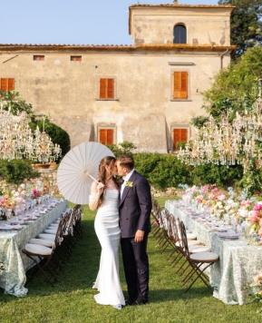 Sogno italiano per Emily e Marc, un matrimonio da favola firmato Ester Chianelli