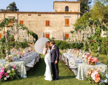 Sogno italiano per Emily e Mark, un matrimonio da favola firmato Ester Chianelli