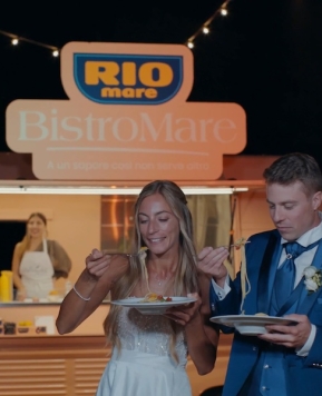 Amore, pasta e tonno: Rio Mare “ospite” speciale al matrimonio di due fan