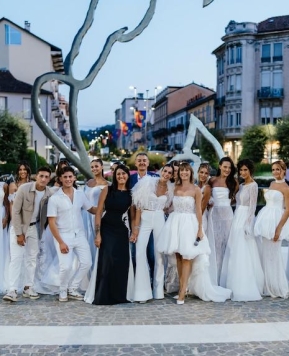 Donatella Gallo in White, ad Alba successo per l’evento in bianco della maison