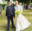 Eleganza in sfumature di verde, è il matrimonio di Alberto e Aldis firmato OttoQuattro Eventi