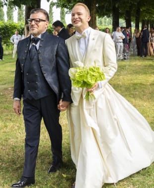 Eleganza in sfumature di verde, è il matrimonio di Alberto e Aldis firmato OttoQuattro Eventi