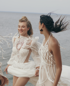 Abiti da sposa Ariamo Boho, leggerezza eterea per il 2026