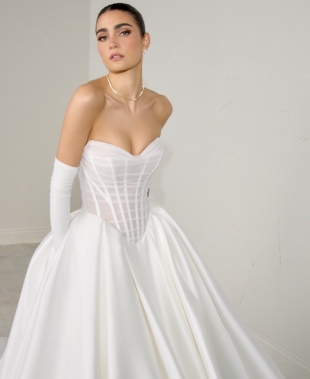 Collezione sposa Justin Alexander Signature P/E 2026, l’opulenza di Gilded Form