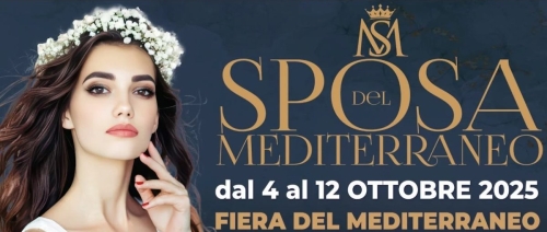 Sposa del Mediterraneo 2025: la fiera per gli sposi torna a Palermo dal 4 al 12 ottobre