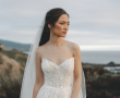 Le collezioni sposa 2026 tra i vigneti dell’Etna, è un incanto la sfilata dell’Atelier Bonini