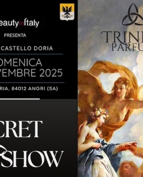 Con il Secret Show, Orazio Tomarchio presenta Trinity Parfum in Campania