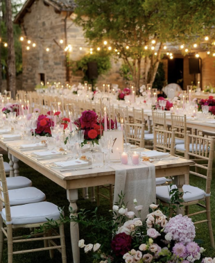 Allestimenti matrimonio 2025: i più cool di stagione