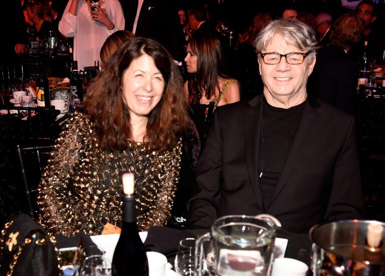 In questa foto Steve Miller e Janice Ginsburg Miller