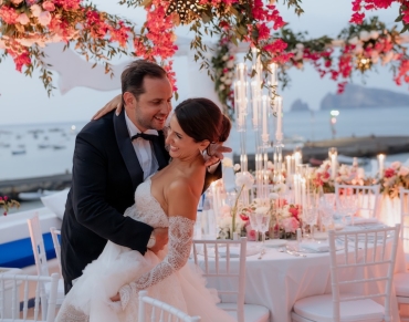 Sogno a Panarea, il matrimonio di Valentina ed Emanuel firmato CB Event Creator