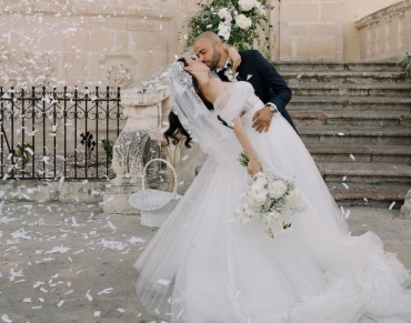 Un Romantic Garden a Milazzo, il matrimonio di Valeria e Alberto progettato da ChiaraB Events