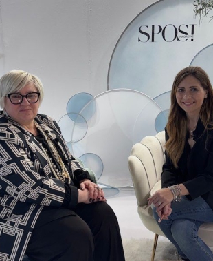 Intervista a Giusi La Rosa, al Sì Sposaitalia 2026 la nuova collezione Galatea