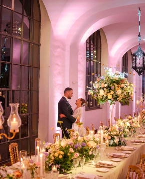 Un’esplosione di colori per il matrimonio di Monica e Guglielmo firmato da Stefano Miranda