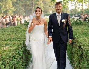 Ludovica Pagani e Stephan El Shaarawy, matrimonio da sogno a Frascati