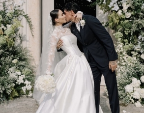Dai tre cambi look al trionfo di fiori Total White, è stato una favola il matrimonio di Paola Di Benedetto