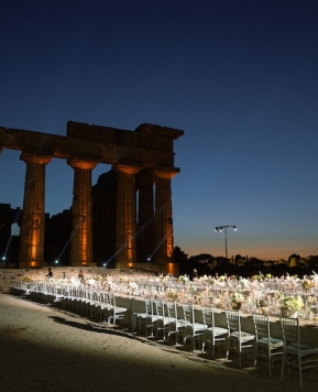 Melania e Jean-Marco, il Destination Wedding firmato Melania Millesi nel cuore del Parco di Selinunte