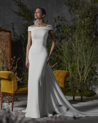Abiti da sposa Manu Garcรญa 2027: eleganza contemporanea e dettagli couture