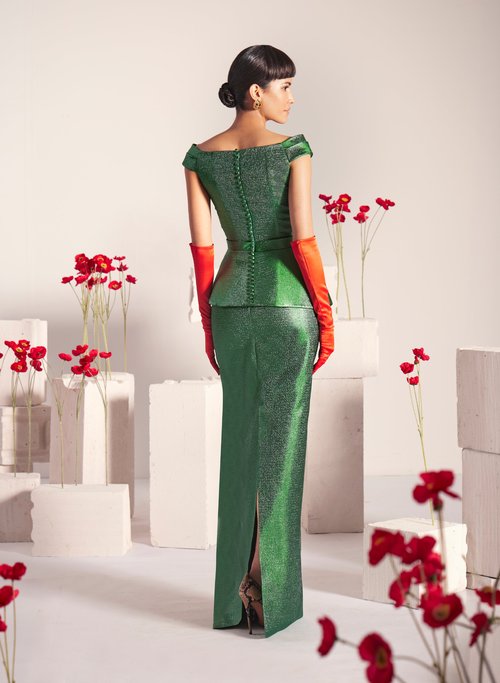 Manu García peplum verde