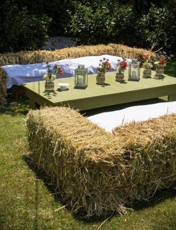 Un allestimento country chic alla Masseria Susafa