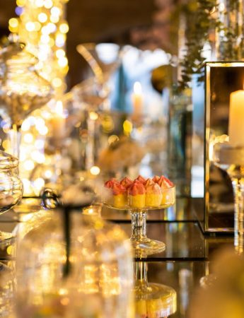 In questa foto un allestimento di matrimonio Galati Catering