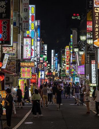 In questa foto uno scorcio di Tokyo