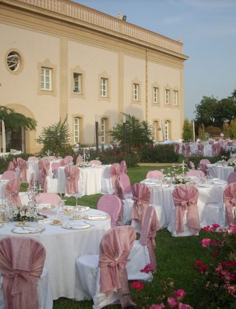 In questa foto un allestimento matrimonio a Villa Bonocore Maletto a Palermo