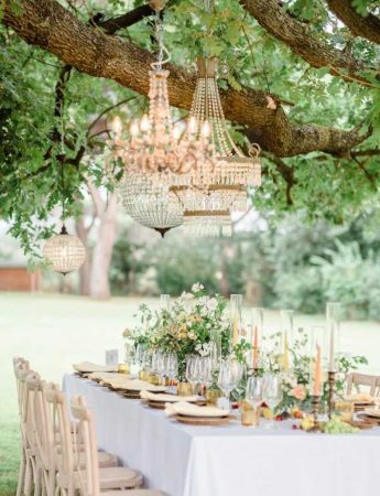In questa foto una mise en place della wedding planner Angela Bartolomeo