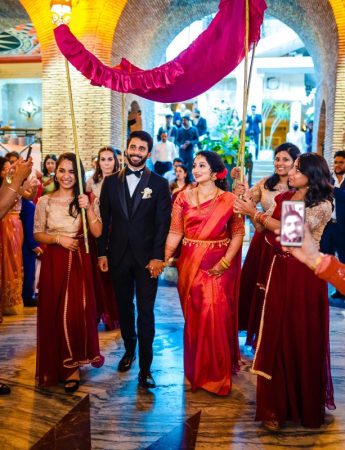In questa foto un momento del matrimonio "indiano" organizzato a Roma dalla Wedding Planner Antonella Effe